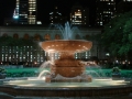 fountain at night