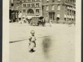 Child in Front of DeMilt Dispensary